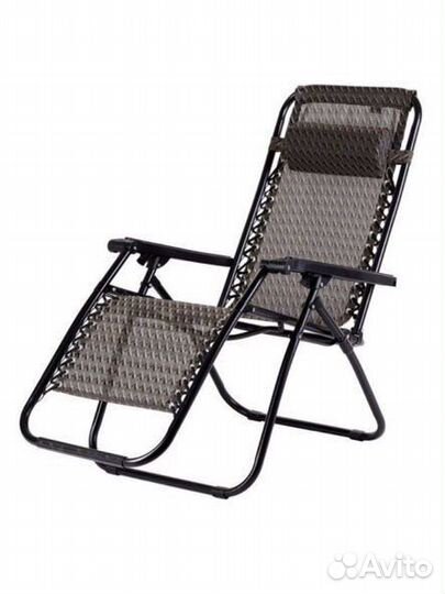 Кресло шезлонг 2 штуки