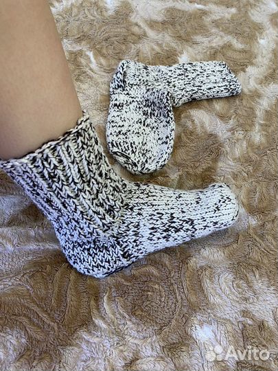 Носки вязанные
