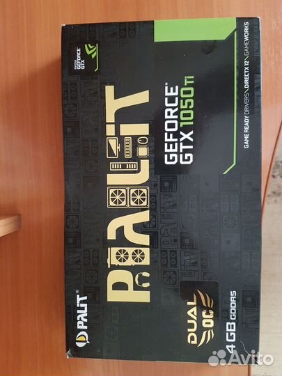 Видеокарта Geforce gtx 1050 ti Palit Dual OC