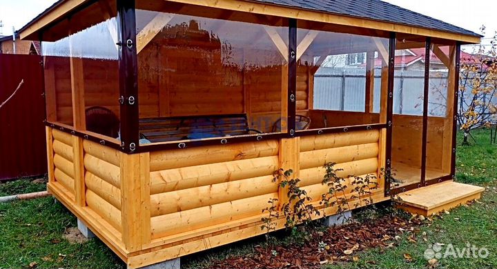 Мягкие окна для веранды – только доставка