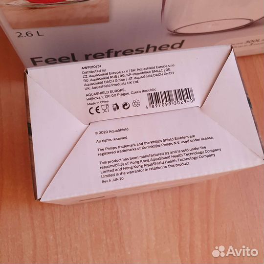 Фильтр для воды Philips + доп картридж