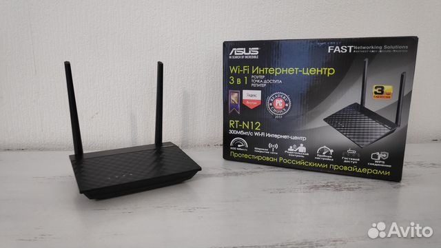 Wi-Fi роутер Asus RT-N12 VP B1