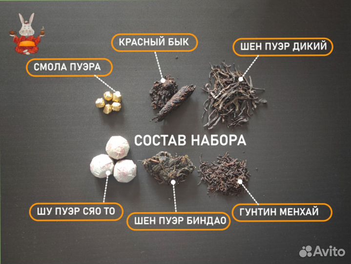 Набор пуэров, китайский чай