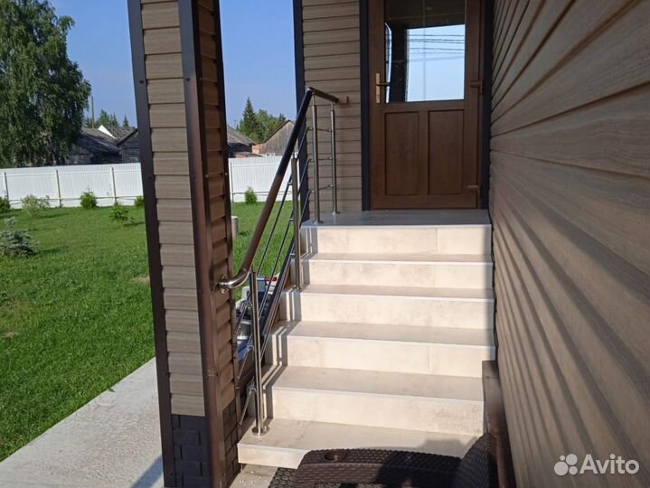 Перила из нержавеющей стали для улицы