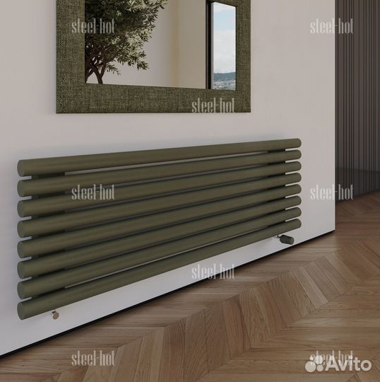 Дизайнерский радиатор отопления Steel