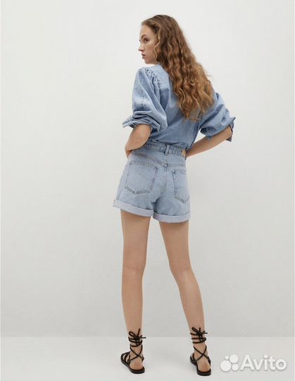 Женские Джинсовые шорты Mango