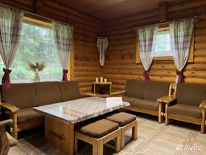 Русская баня на дровах