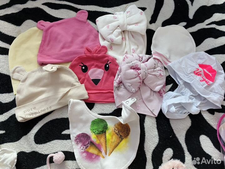 Шапочка детская с рождения