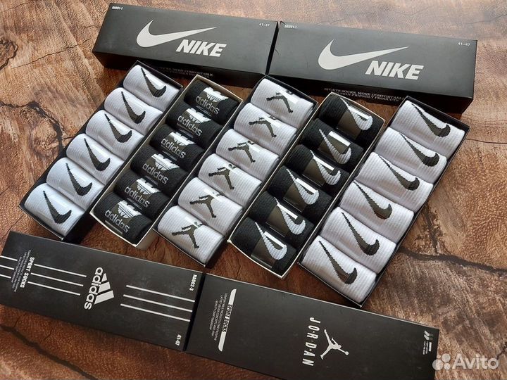 Носки Nike Reebok Lacoste Jordan