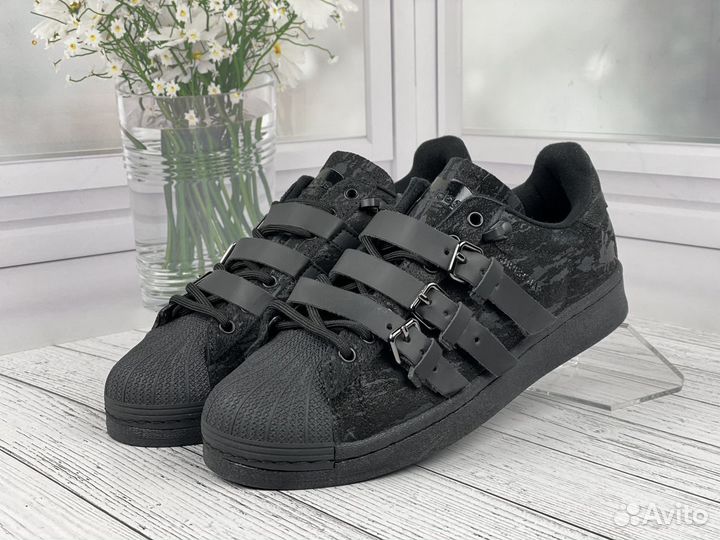 Кроссовки adidas superstar rabbit hole grey