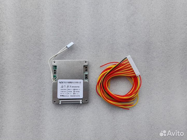 Бмс 48В 16S LiFePo4 40А