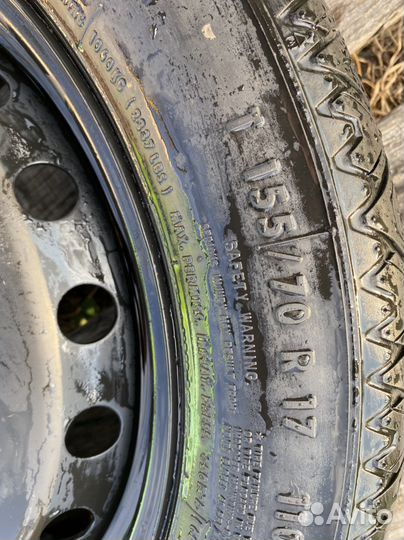 Запаска на mercedes