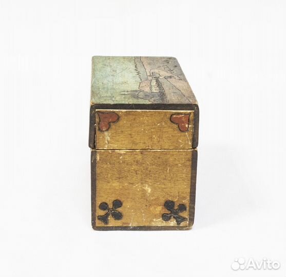Коробочка для двух колод карт, Россия 1921-1926 гг