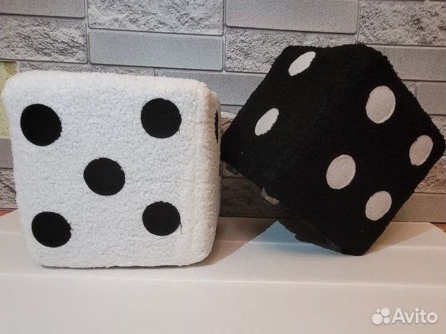 Кубики мягкие - пуфики