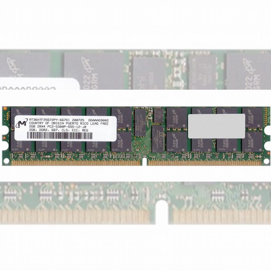 [MT36HTF25672PY-667D1] Оперативная Память Micron 2gb Mt36htf25672py-667d1