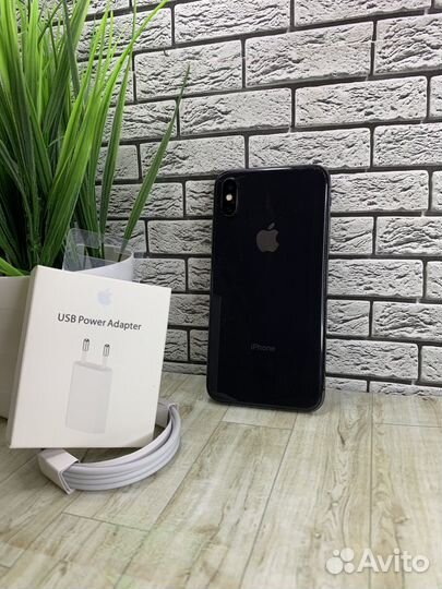 iPhone X 64G Black (акб100)