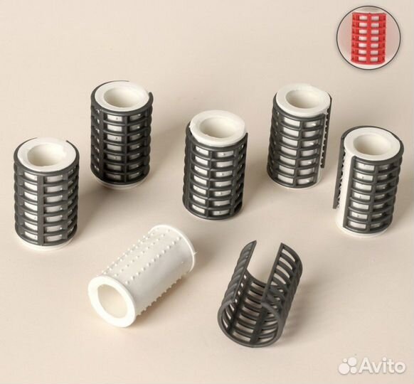 Термобигуди с фиксатором, d 3,2 см