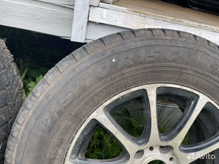 Колеса в сборе 215/70 r15