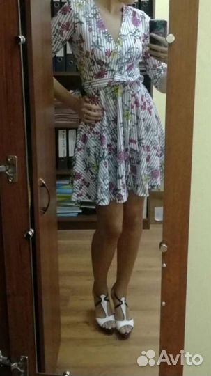 Платье цветное