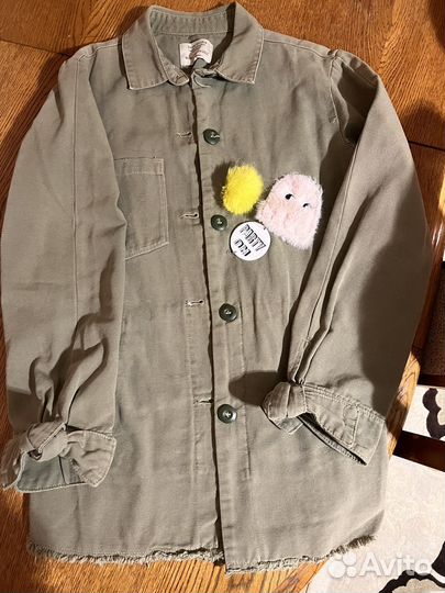 Джинсовая куртка zara для девочки