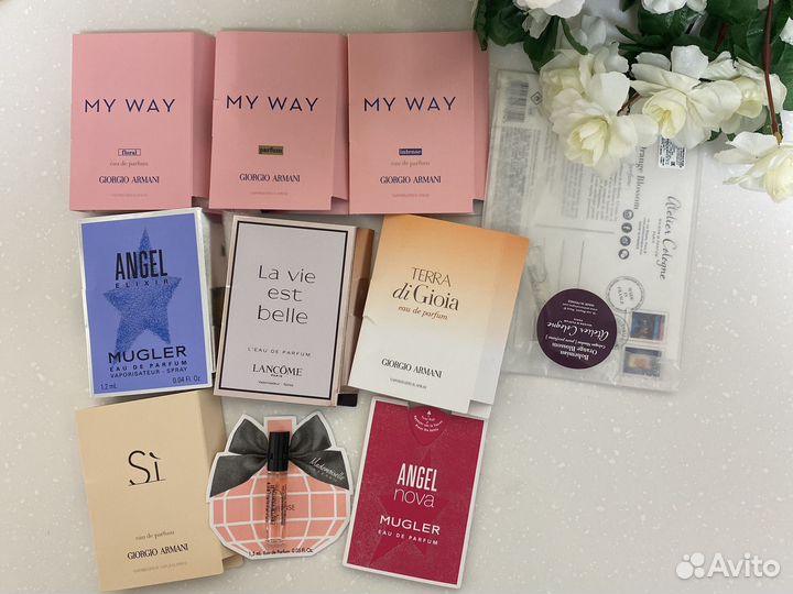 Парфюм женский в пробниках в ассортименте