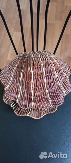 Корзинка, сердечко и ракушка