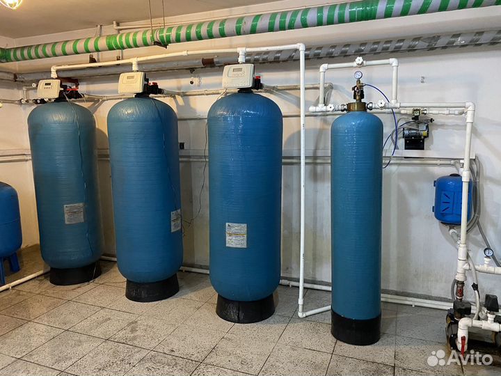 Монтаж систем очистки воды гарантия сервис