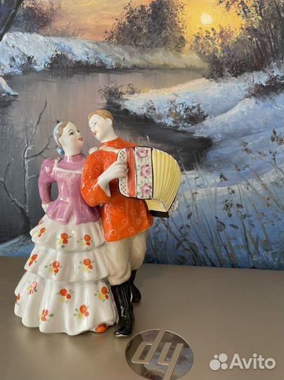 Фарфоровые статуэтки СССР дулево