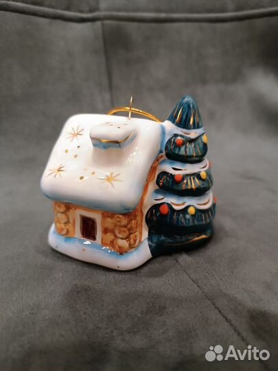 Лефортовский фарфор,Елочная игрушка