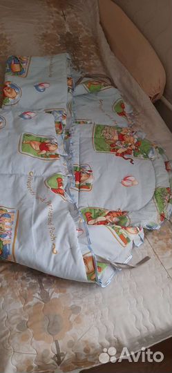 Противоударник в кроватку