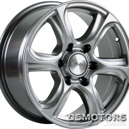 Диски Скала 7.5/17 6x139.7 ET30 d67.1 графит