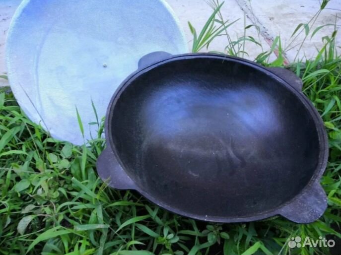 Казан чугунный узбекский
