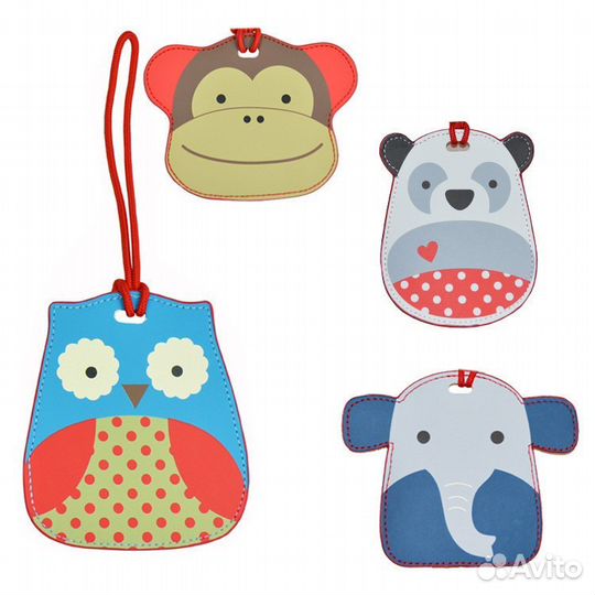 Детские бирки на чемодан. Новые