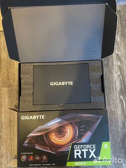 Gigabyte rtx 3070 ti (гарантия)