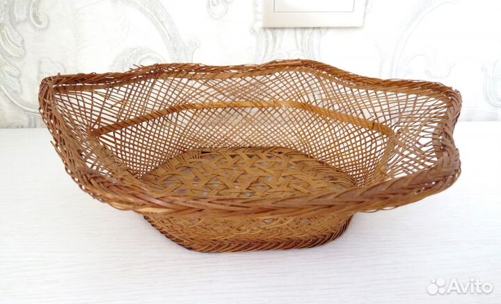 Корзинка плетеная для подарков или интерьера