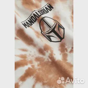 Футболка с принтом H&M, натуральный белый/мандалор