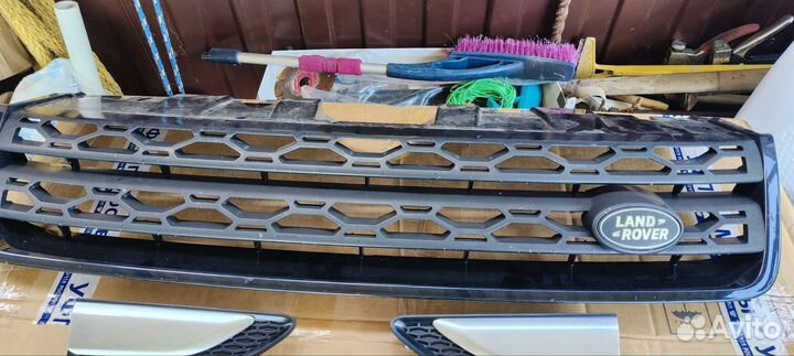 Решетка радиатора + жабры