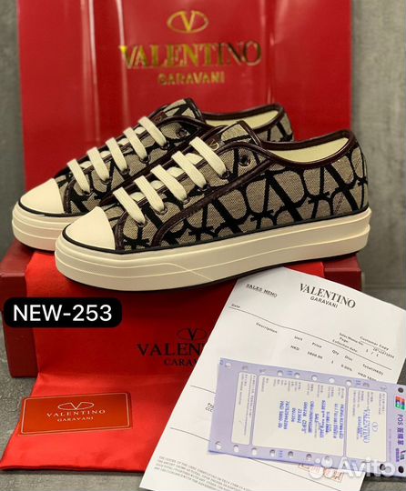 Кеды valentino lux (36-40)