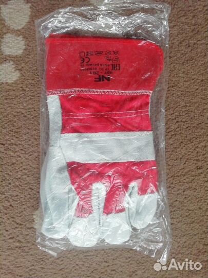 Перчатки спилковые