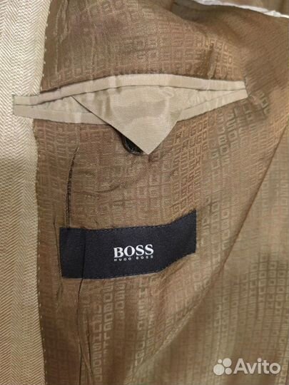 Мужской пиджак Hugo Boss из льна