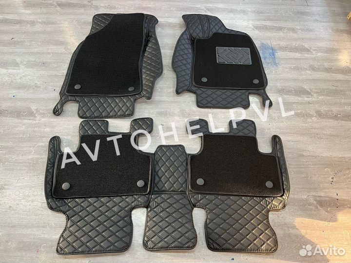 3d коврики toyota wish 20