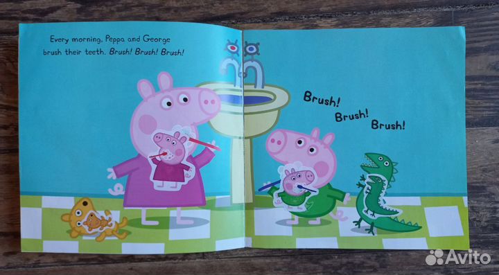 Dentist trip книжка про свинку Пэпу на английском