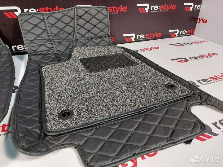 Ковры салона 3D Lexus RX350 10-15г U2676