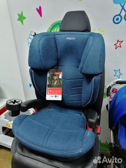 Широкое автокресло Espiro Omega FIX 15-36кг