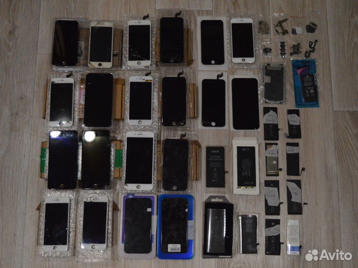 Лот запчастей от iPhone