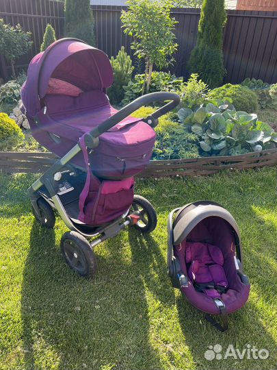 Коляска stokke trailz 3 в 1