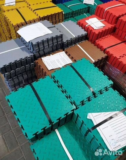 Модульная плитка пвх