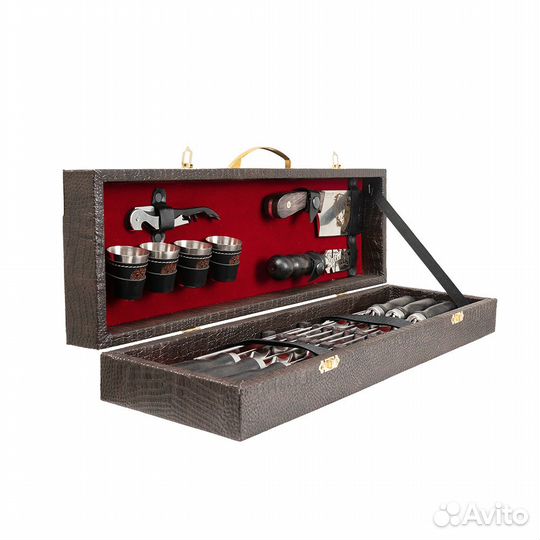 54389 Шашлычный набор с шампурами №10/1