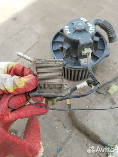 Мотор печки киа спектра/Kia Spectra 2007г