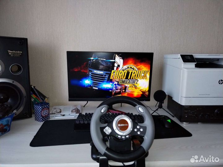 Игровой руль Defender Challenge Mini LE